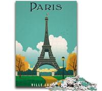 Paris Lights Puzzles 1000 Pieces for Teenagers, Suitable for Ages 14 And Up Family Fun It Is Ideal As A Gift for The Whole Family 1000pcs(50x75cm)