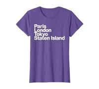 Paris London Tokyo Staten Island T-Shirt T-Shirt