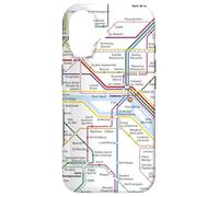Paris Metro Map Vintage Case for iPhone 17