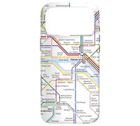 Paris Metro Map Vintage Case for iPhone 17 Pro Max