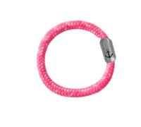 Paris Montana Original Sailing Rope Bracelet 8 mm, Boho & Nautical Style, with Magnetic Clasp and Anchor Engraving, Unisex for Men and Women, 23 cm, sailing rope, None