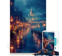 Paris Pantheon Jigsaw Puzzles for Adults 1000 Pieces Mind Skill Toy Slow Enjoy Design Assembly Lovely Gift (38x52cm)