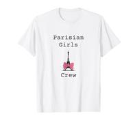 Paris Parisian BFF Travel Eiffel Tower Friends Study Abroad Value Graphic T-Shirt