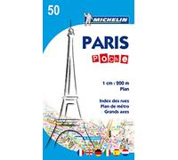 Paris Plan Poche: 0050 (Michelin City Plans)