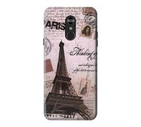Paris Postcard Eiffel Tower Case Cover For LG Q Stylo 4, LG Q Stylus