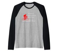 Paris Roubaix Rocks Raglan Baseball Tee