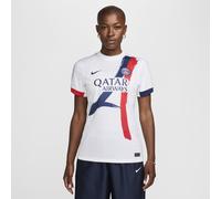 Paris Saint-Germain 2024/25 Stadium Away Women's Nike Dri-FIT Football Replica Shirt - White - Polyester M (UK 12-14)