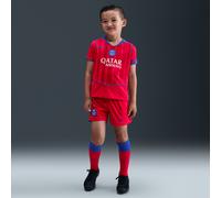 Paris Saint-Germain 2025/26 Stadium Third Younger Kids' Nike Dri-FIT Total 90 Football 3-Piece Kit - Red - Polyester M