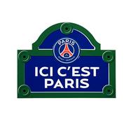 Paris Saint Germain PSG Official Collection Street Sign French Football League 1 Size 15 x 20 cm