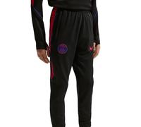Paris Saint-Germain Strike Nike Dri-Fit Knitted Football Trousers for Younger Children, Black/Global Red/Global Red, II2810-010, L