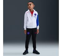 Paris Saint-Germain Strike Third Older Kids' Nike Dri-FIT Total 90 Football Knit Tracksuit - White - Polyester L