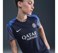 Paris Saint-Germain Strike Women's Nike Dri-FIT Football Short-Sleeve Top - Blue - Polyester M (UK 12-14)