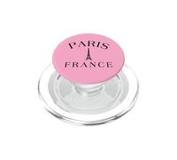 PARIS Simple Elegant Chic with Eiffel Tower PopSockets PopGrip for MagSafe