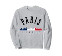 Paris Skyline France Eiffel Tower French Souvenir Vintage Sweatshirt