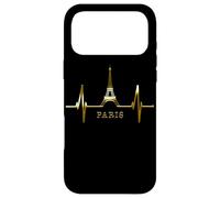 Paris Skyline Heartbeat Eiffel Tower France Heart Love Paris Case for iPhone 17 Pro Max