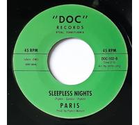 Paris - Sleepless Nights / A Touch Of Venus-7" 45 | Classic Northern Soul Single