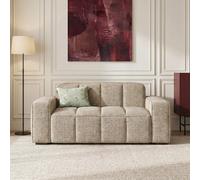 Paris Sofa - Beige Fabric - 2 Seater