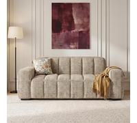 Paris Sofa - Beige Fabric - 3 Seater