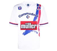 Score Draw PSG Retro Home Shirt '91 Adults - White L