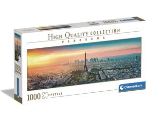 Paris Sunset Skyline Puzzle Paris Eiffel Tower Panorama 1000 Piece Puzzle