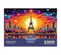 Paris SunsetMaster-Level Jigsaw Puzzles for Adults Embark on A 1000-Piece Advanced And Challenging Puzzle Games Journey - Positioned As The Ultimate Gift Jigsaw Puzzles for Adults And Kids Age 12 Yea