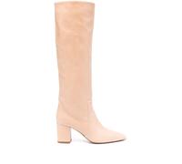 Paris Texas Anja 70mm leather boots - Neutrals 37