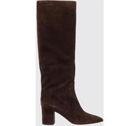 PARIS TEXAS Anja Knee-High Boots in Suede with a Medium Block Heel - Size: 37 - female