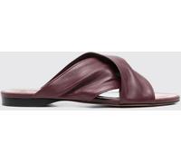 PARIS TEXAS Flat Sandal Woman color Red - Size: 37 - female