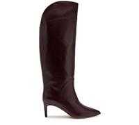 Paris Texas Gaia 60 Leather Knee-high Boots - Burgundy - 40 (IT40/ UK7)