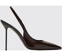 PARIS TEXAS Lidia Patent Leather Slingback Pumps with High Heel - Size: 36 - female