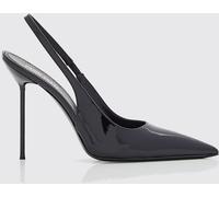 PARIS TEXAS Lidia Patent Leather Slingback Pumps with High Heel - Size: 38 - female