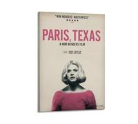 Paris, Texas Poster Room Decor Artistic Poster for Room Aesthetic Canvas Wall Art Bedroom Decor 12x18inch(30x45cm) Frame-style
