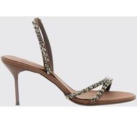 PARIS TEXAS Satin Slingback Diamond with Rhinestones - Size: 38 - female