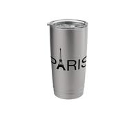 Paris the Eiffel Tower City of Love Stainless Steel Insulated Tumbler