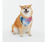 Paris Tower And Flower Print Classic Prints & Washable Scarves For Stylish Dogs And Cats Personalized Dog Bandanas - Stylish Pet Scarf For Medium To Large Dogs