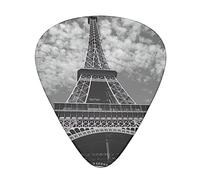 Paris Tower Stolmx Guitar Pick Set - Full Print Design, 3 Thicknesses Available