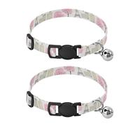 Paris Trees Sketch Adjustable Buckle Puppy Collar 2 Pack Collar for Cats