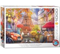 Paris View by Kateryna Eurographics 1000 Piece Smart Cut Jigsaw Puzzle NEW 2026