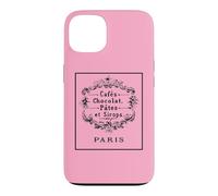 PARIS Vintage Chocolat Pate Cafe Sign Case for iPhone 13
