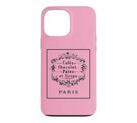 PARIS Vintage Chocolat Pate Cafe Sign Case for iPhone 13 Pro Max