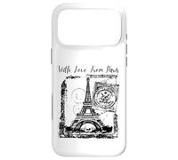 Paris With Love from Paris France French Postcard Case for iPhone 17 Pro Max