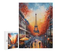 Paris Wooden Jigsaw Puzzle for Adults, 500 PCS - Holiday-Season Gift; for Shared Table Time