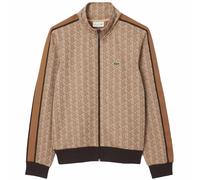 Paris Zip-Up Jacquard Track Jacket - Croissant Size 6 / UK Size XL