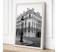 Parisian Corner Vintage Canvas Wall Art Print 30x20 Inch (76 x 51 cm)