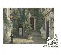 Parisian Courtyard in The Late 19th Century Rätsel Für Erwachsene || 1000pcs (75x50cm) Puzzles Lernspiele Home Decor Puzzles