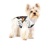 Parisian Dachshund Print Dog Shirt,Dog Shirt Vest for Small Breeds Like Chihuahuas,Yorkies, and Puppies