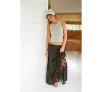 Parisian Nights Half Slip by Intimately at Free People in Black, Size: Large - female