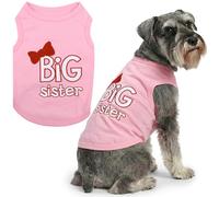 Parisian Pet Big Sister Dog Tank Pink