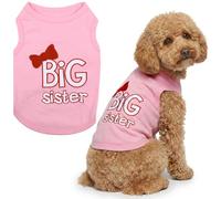 Parisian Pet Big Sister Dog Tank Pink