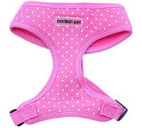 Parisian Pet MH007S Freedom Dog Harness, S, Pink Dot, Pink Dots
